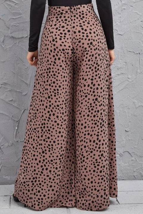 Animal Print | High-Rise Culottes | Rubies + Lace