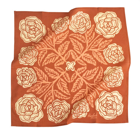 Rubies & Lace | Rust & Roses |   Vintage Bandana