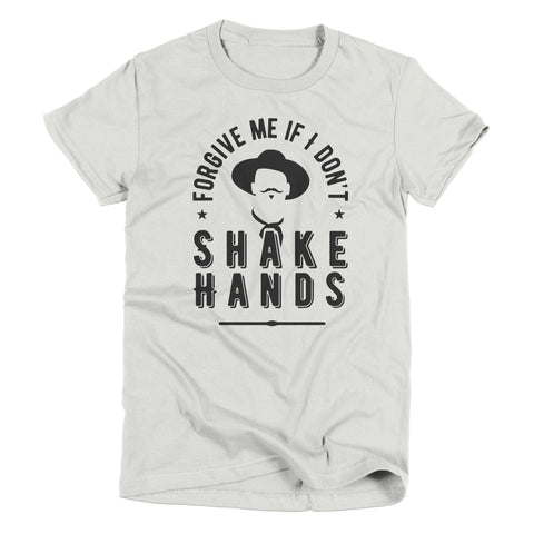 Forgive Me If I Don't Shake Handshttps://admin.shopify.com/store/rubys-rubbish/products?query=forgive%20me | Southern T-Shirt | Ruby’s Rubbish®