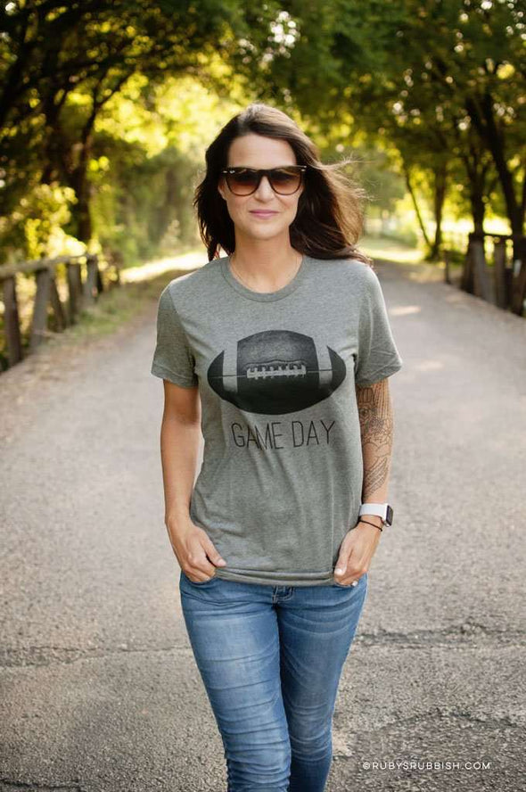 Game Day Football | Game Day T-Shirt | Ruby’s Rubbish®
