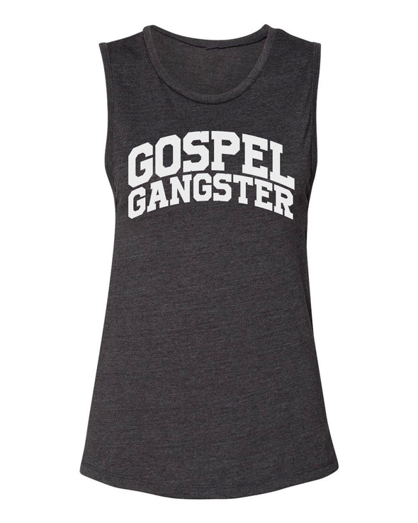 Gospel Gangster | Women’s Muscle Tank | Ruby’s Rubbish®