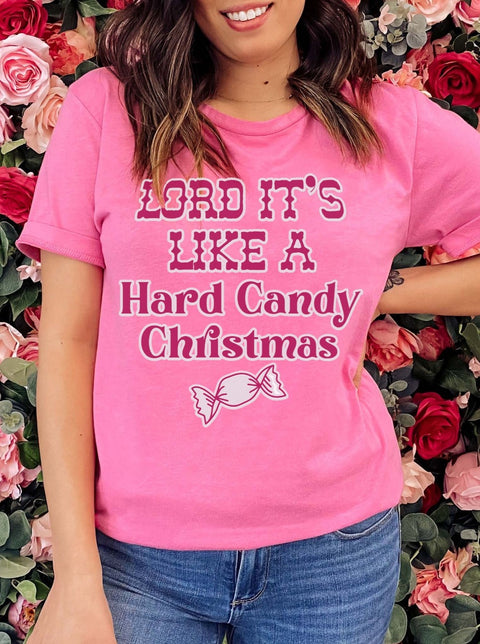 Hard Candy Christmas | Seasonal T-Shirt | Ruby’s Rubbish®