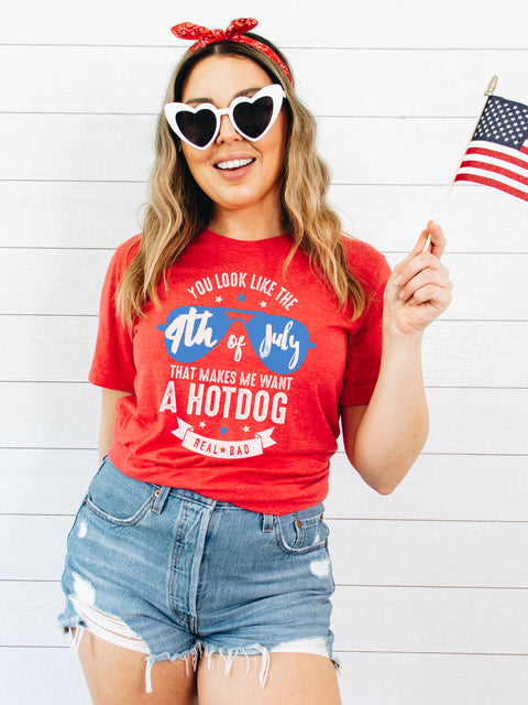 You Look Like the 4th of July | Funny T-Shirt | Ruby’s Rubbish®