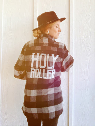 Holy Roller | Women's Flannel | Ruby’s Rubbish®