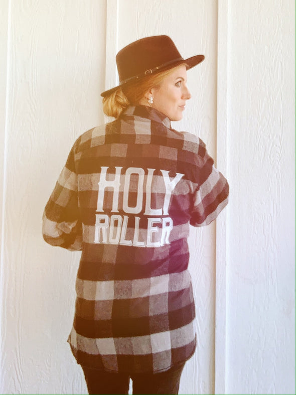Holy Roller | Women's Flannel | Ruby’s Rubbish®