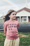 Jesus Loves Me | Kid's T-Shirt | Ruby’s Rubbish®