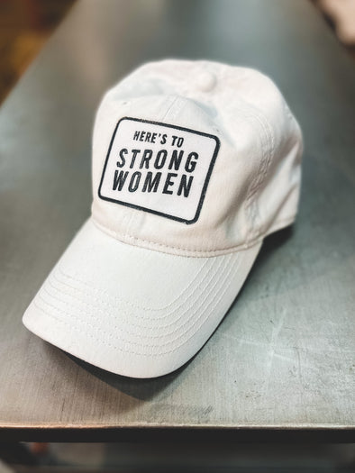 Here's To the Strong Women | Inspirational Hat | Ruby’s Rubbish®