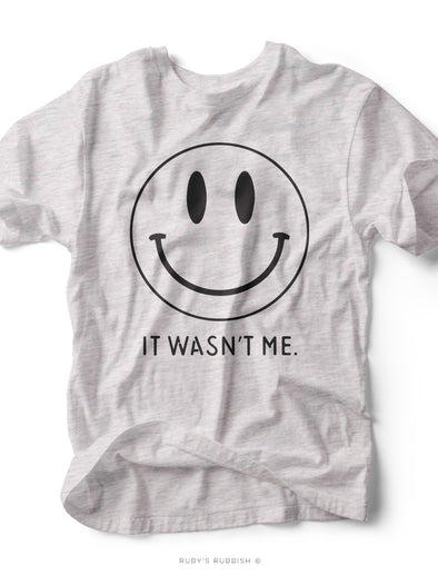 It Wasn't Me | Kid's T-Shirt | Ruby’s Rubbish®