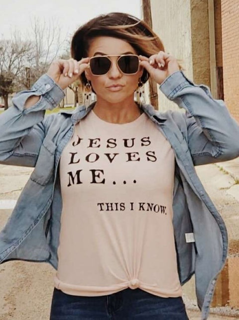 Jesus Loves Me | Christian T-Shirt | Ruby’s Rubbish®