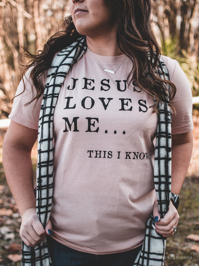 Jesus Loves Me | Christian T-Shirt | Ruby’s Rubbish®
