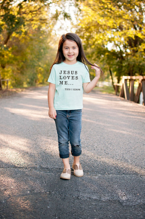 Jesus Loves Me | Kid's T-Shirt | Ruby’s Rubbish®