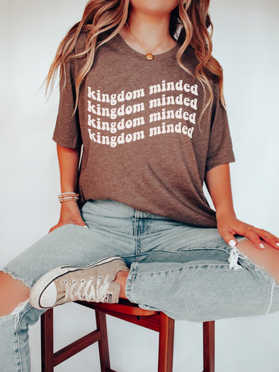 Kingdom Minded | Scripture T-Shirt | Ruby’s Rubbish®
