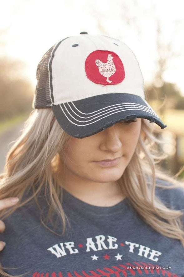 Life is Better with Chickens Around | Hat | Ruby’s Rubbish®