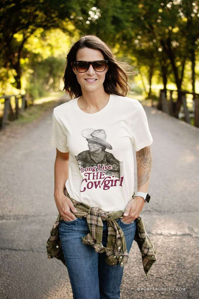 Long Live the Cowgirl | Women's T-Shirt | Ruby’s Rubbish®