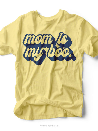 Mom is My Boo | Kid's T-Shirt | Ruby’s Rubbish®