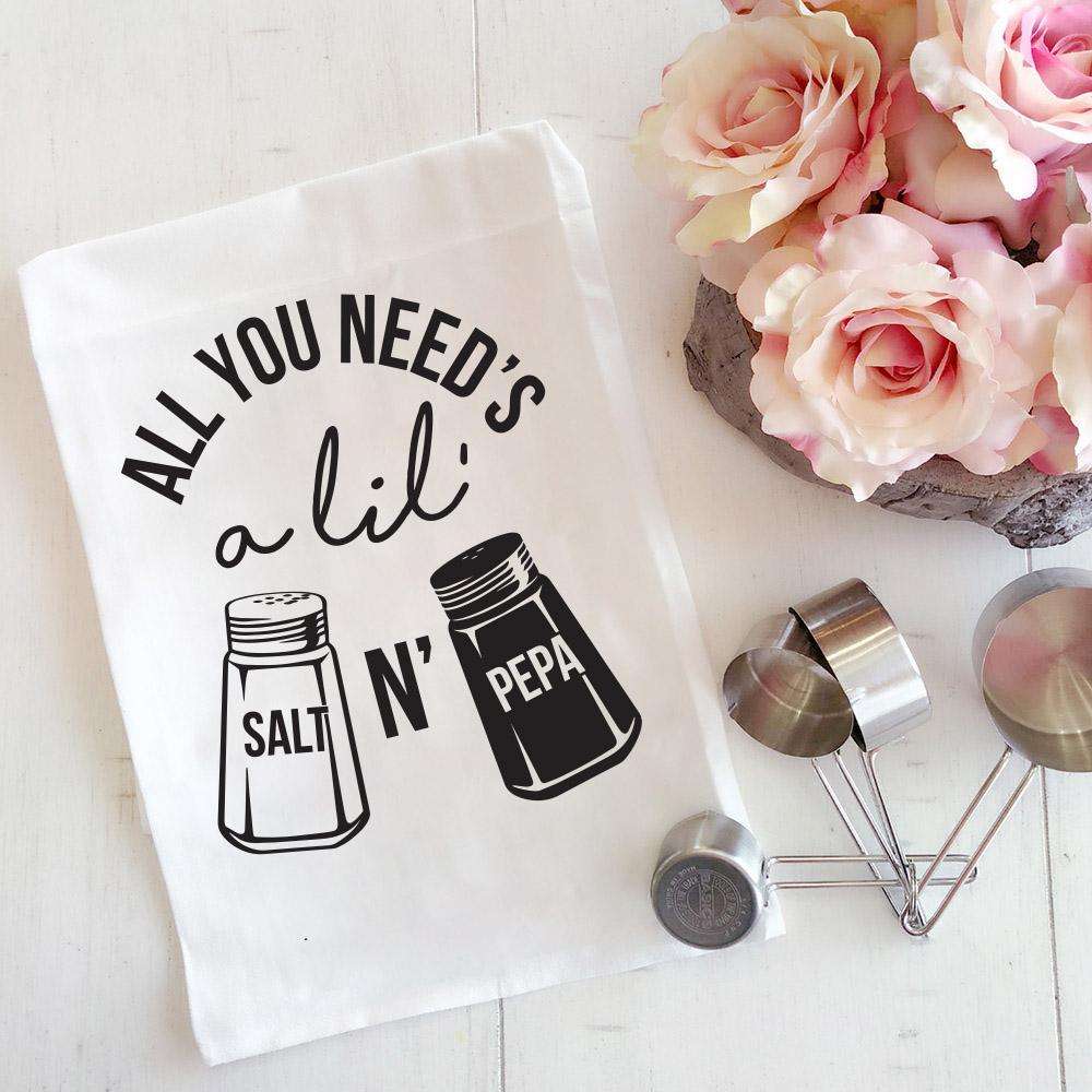 Salt N' Pepa, Flour Sack Tea Towel
