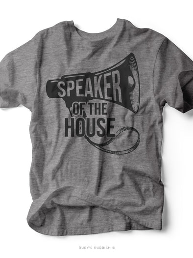 Speaker of the House | Kid's T-Shirt | Ruby’s Rubbish®