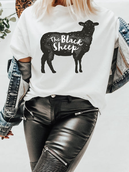 The Black Sheep | Funny T-Shirt | Ruby's Rubbish® – Ruby's Rubbish®