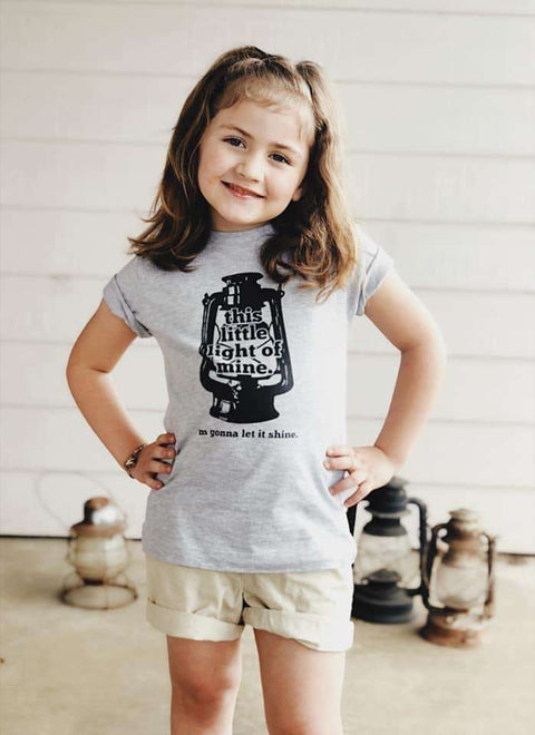 This Little Light of Mine | Kid's T-Shirt | Ruby’s Rubbish®