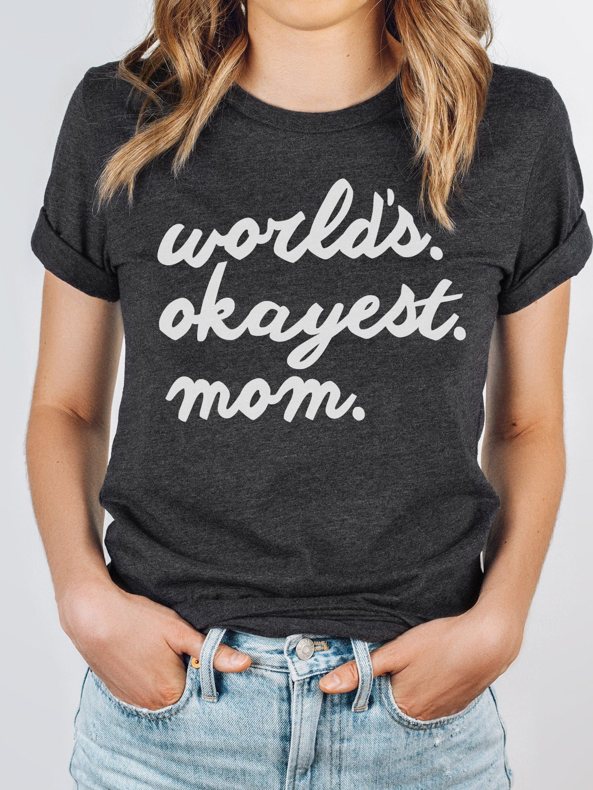 Ruby's Rubbish® | Christian Women's T Shirt | Worlds Okayest Mom